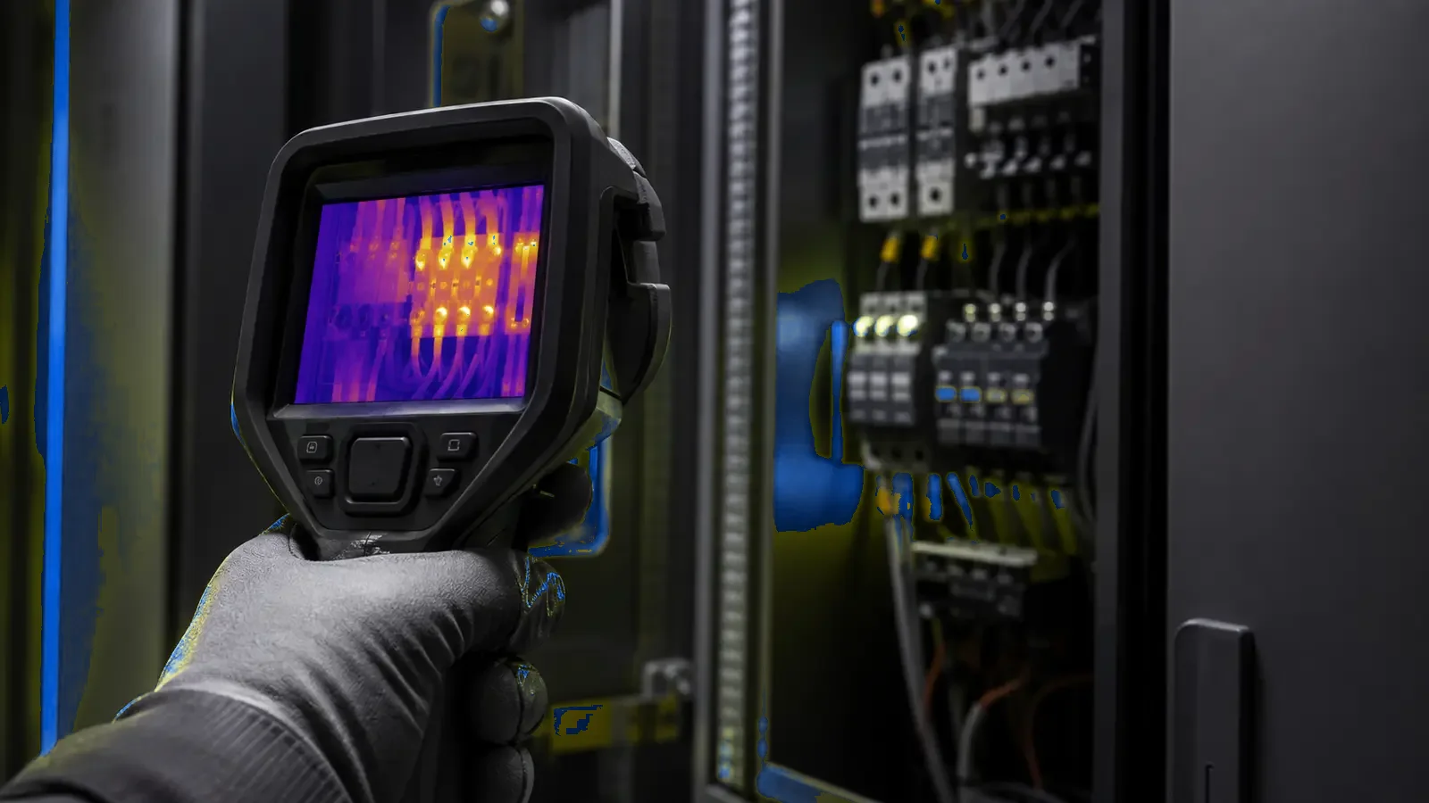 Termografski posnetek elektro omare